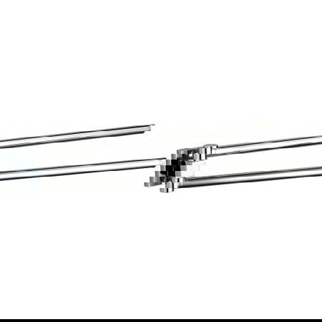 Mexen Rufo cuier dublu rotativ pentru prosop, Crom - 7050925-00