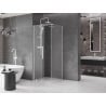 Mexen Velar cabină de duș culisantă 90 x 90 cm, sablat, albă - 871-090-090-31-20