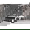 Mexen Velar cabină de duș glisantă 100 x 100 cm, mat, albă - 871-100-100-31-20