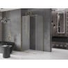 Mexen Velar cabină de duș glisantă 110 x 100 cm, sticlă sablată, auriu - 871-110-100-31-50