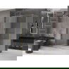 Mexen Velar cabină de duș culisabilă 160 x 80 cm, mat, auriu - 871-160-080-31-50