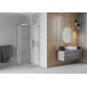 Mexen Rio zuhanykabin félköríves 70 x 70 cm, borong, króm - 863-070-070-01-30
