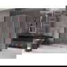 Mexen Velar cabină de duș glisantă 130 x 80 cm, mat, aur roz - 871-130-080-31-60
