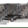 Cabină de duș Mexen Velar culisantă 100 x 100 cm, mat, cupru periat - 871-100-100-31-65