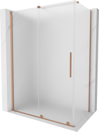 Mexen Velar cabină de duș culisantă 140 x 85 cm, înghețat, cupru periată - 871-140-085-31-65