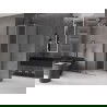 Mexen Velar tolóajtós zuhanykabin 110 x 110 cm, matt, gun gray csiszolt - 871-110-110-31-66