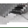 Mexen Velar tolóajtós zuhanykabin 150 x 80 cm, matt üveg, szálcsiszolt gun gray - 871-150-080-31-66