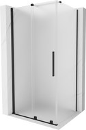Mexen Velar cabină de duș culisantă 110 x 70 cm, mată, neagră - 871-110-070-31-70