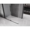 Mexen Velar cabină duș glisantă 160 x 90 cm, înghețată, neagră - 871-160-090-31-70