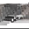 Mexen Velar Duo cabină de duș glisantă 100 x 100 cm, înghețat, crom - 871-100-100-32-01