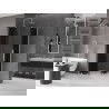 Mexen Velar Duo cabină de duș culisantă 80 x 80 cm, grafit, crom - 871-080-080-42-01