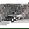 Mexen Velar Duo cabină de duș glisantă 100 x 90 cm, mat, albă - 871-100-090-32-20