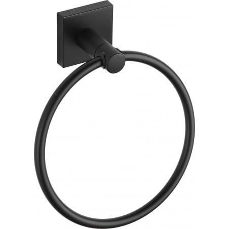 Mexen Rufo cuier pentru prosop, negru - 7050932-70