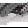 Mexen Velar tolóajtós zuhanykabin 110 x 80 cm, matt, gun metal - 871-110-080-31-95