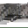 Mexen Velar Duo cabină de duș glisantă 100 x 90 cm, înghețată, aurie - 871-100-090-32-50