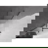 Mexen Velar cabină de duș glisantă 110 x 110 cm, mat, metal pistol - 871-110-110-31-95