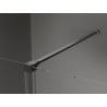 Mexen Velar cabină de duș glisantă 110 x 100 cm, îngheț, gun metal - 871-110-100-31-95