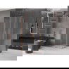 Mexen Velar Duo cabină de duș culisantă 100 x 100 cm, înghețată, cupru periat - 871-100-100-32-65