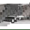 Mexen Velar cabină de duș glisantă 120 x 120 cm, mat, nichel periat - 871-120-120-31-97