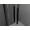 Mexen Velar Duo cabină de duș culisantă 90 x 80 cm, grafit, negru - 871-090-080-42-70