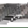 Mexen Velar Duo cabină de duș glisantă 100 x 90 cm, transparent, nichel periat - 871-100-090-02-97