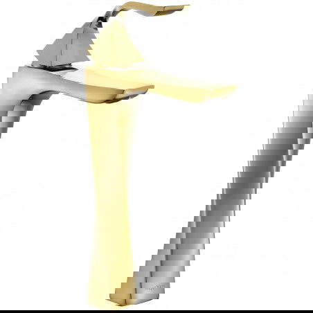 Mexen Estrella baterie înaltă pentru chiuvetă, aurie - 72310-50