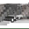 Mexen Velar Duo cabină de duș glisantă 100 x 90 cm, îngheț, nichel periat - 871-100-090-32-97