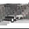 Mexen Velar Duo cabină de duș glisantă 100 x 100 cm, mat, nichel periat - 871-100-100-32-97