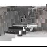 Mexen Velar L Duo cabină de duș glisantă 100 x 90 cm, mat, crom - 871-100-090-02-33-01