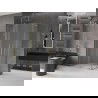 Mexen Velar L Duo cabină de duș glisantă 90 x 80 cm, mat, aurie - 871-090-080-02-33-50