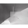 Mexen Velar tolóajtós zuhanyfal 85 x 200 cm, matt 8 mm, króm - 871-085-000-33-01