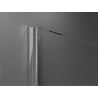 Mexen Velar tolóajtós zuhanyfal 85 x 200 cm, matt 8 mm, króm - 871-085-000-33-01