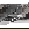 Mexen Velar összecsukható Walk-in zuhanyfal 100 x 200 cm, grafit 8 mm, króm - 871-100-000-43-01