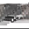 Mexen Velar lehúzható zuhanyfal Walk-in 75 x 200 cm, matt 8 mm, fehér - 871-075-000-33-20