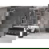 Mexen Velar lehúzható zuhanyfal Walk-in 75 x 200 cm, matt 8 mm, fehér - 871-075-000-33-20