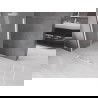 Mexen Velar mozgatható Walk-in zuhanyfal 100 x 200 cm, homályos 8 mm, fehér - 871-100-000-33-20
