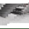 Mexen Velar lehúzható zuhanyfal Walk-in 75 x 200 cm, matt 8 mm, fehér - 871-075-000-33-20