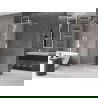 Mexen Velar panou de duș glisant Walk-in 140 x 200 cm, mat 8 mm, alb - 871-140-000-33-20
