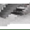 Mexen Velar perete de duș glisant Walk-in 160 x 200 cm, sticlă mată 8 mm, alb - 871-160-000-33-20