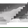Mexen Velar Walk-in zuhanyfülke 160 x 200 cm, grafit 8 mm, fehér - 871-160-000-43-20