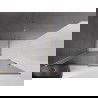 Mexen Velar kihúzható zuhanyfal Walk-in 160 x 200 cm, grafit 8 mm, arany - 871-160-000-43-50