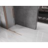 Mexen Velar Perete de duș glisant Walk-in 110 x 200 cm, îngheț 8 mm, cupru periat - 871-110-000-33-65