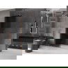 Mexen Velar 160 x 200 cm-es mosható, grafit 8 mm, fényezett réz - 871-160-000-43-65