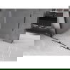 Mexen Velar perete de duș glisant Walk-in 140 x 200 cm, sticlă mată 8 mm, neagră - 871-140-000-33-70