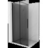 Mexen Velar perete de duș extensibil Walk-in 80 x 200 cm, grafit 8 mm, negru - 871-080-000-43-70