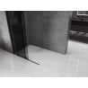 Mexen Velar kihúzható zuhanyfal Walk-in 100 x 200 cm, grafit 8 mm, fekete - 871-100-000-43-70