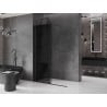 Mexen Velar toló zuhanyfal Walk-in 130 x 200 cm, grafit 8 mm, fekete - 871-130-000-43-70
