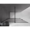Mexen Velar toló zuhanyfal Walk-in 130 x 200 cm, grafit 8 mm, fekete - 871-130-000-43-70