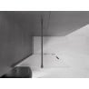 Mexen Velar toló zuhanyfal Walk-in 100 x 200 cm, matt üveg 8 mm, gun gray matt - 871-100-000-33-66