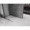 Mexen Velar toló zuhanyfal Walk-in 100 x 200 cm, matt üveg 8 mm, gun gray matt - 871-100-000-33-66